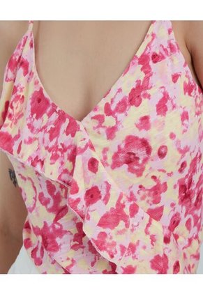 Camiseta Para Mujer Manga Sisa Color Rosado Marca Ostu #40091840