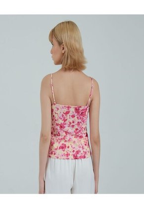 Camiseta Para Mujer Manga Sisa Color Rosado Marca Ostu #40091840