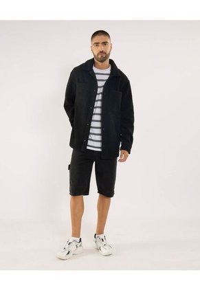 Camiseta Para Hombre Manga Corta Cuello Redondo Color Blanco Marca Ostu #60091813