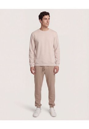 Pantalón  Para Hombre Jogger Color Beige Marca Ostu #60070553