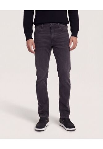 Jean  Para Hombre Slim Color Negro Marca Ostu #60160450 Ostu