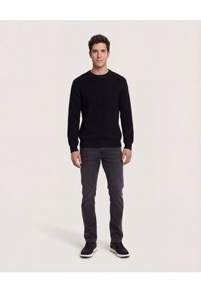 Jean  Para Hombre Slim Color Negro Marca Ostu #60160450