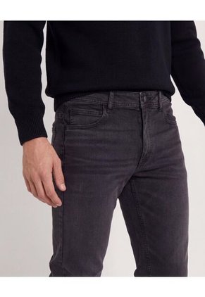 Jean  Para Hombre Slim Color Negro Marca Ostu #60160450