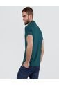 Polo Para Hombre Cuello Tejido Sin Bolsillo Color Verde Oliva Marca Ostu #60110241 de Ostu