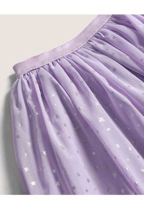 Falda  Infantil Niña Corto Color Lila Marca Ostu #90140027