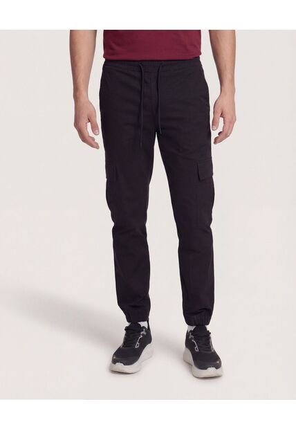 Pantalón Para Hombre Jogger Color Negro Marca Ostu #60070452