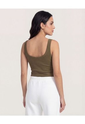 Body  Para Mujer Manga Sisa Color Verde Marca Ostu #40200195