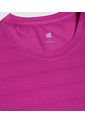 Camiseta Para Mujer Ostu Color Fucsia Material 95% Poliéster 5% Elastano de Ostu