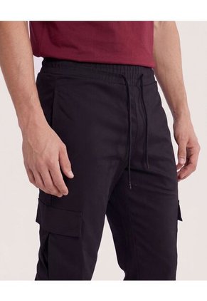 Pantalón Para Hombre Jogger Color Negro Marca Ostu #60070452