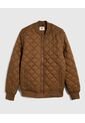 Chaqueta Para Hombre Bomber Color Camel Marca Ostu #60080107 de Ostu