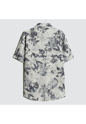 Camisa Para Hombre Manga Corta Sin Bolsillo Color Azul  Marca Ostu #60010726