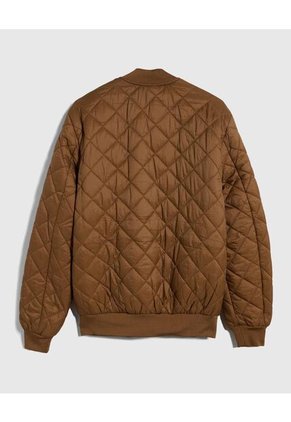 Chaqueta Para Hombre Bomber Color Camel Marca Ostu #60080107