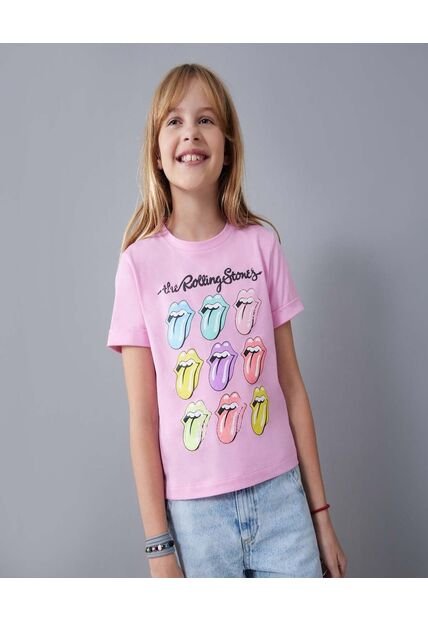 Camiseta The Rolling Stones  De Infantil Niña #90090272 Ostu
