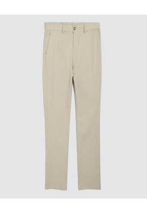 Pantalon Para Hombre Chino Color Beige Marca Ostu #60070219