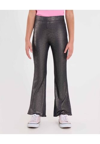 Leggins  Infantil Niña Largo Color Negro Marca Ostu #90230125 Ostu