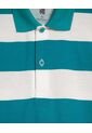 Polo Para Niño Manga Corta Color Verde  Marca Ostu #80110090 de Ostu
