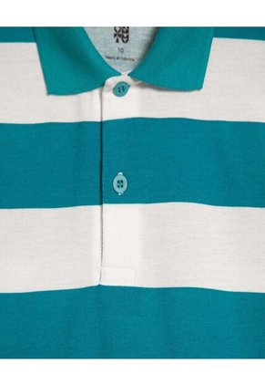 Polo Para Niño Manga Corta Color Verde  Marca Ostu #80110090