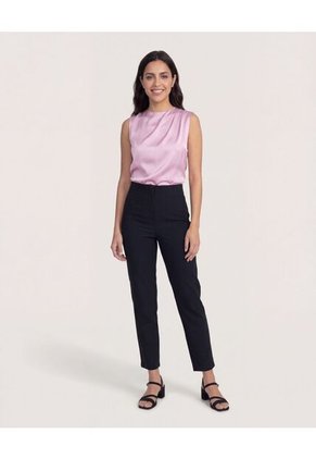 Pantalón Para Mujer Moda Color Negro Marca Ostu #40070882