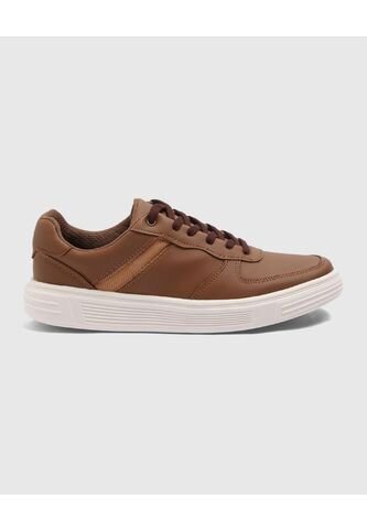 Tenis Para Hombre Casual Color Camel Marca Ostu #60720111 Ostu