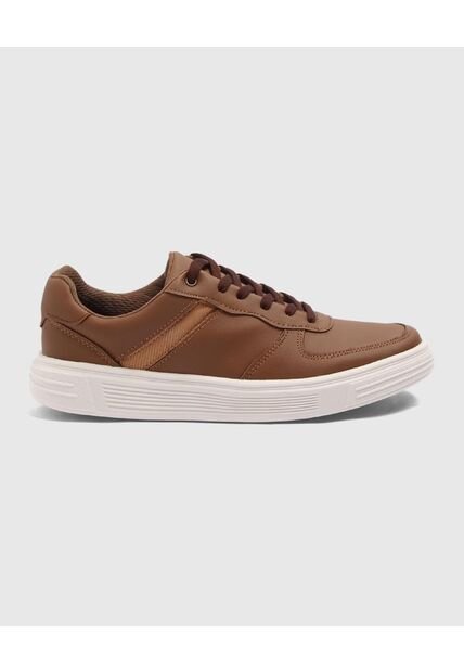 Tenis Para Hombre Casual Color Camel Marca Ostu #60720111