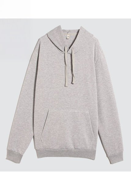 Buzo Para Hombre Hoodie Color Gris  Marca Ostu #60060356
