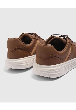 Tenis Para Hombre Casual Color Camel Marca Ostu #60720111