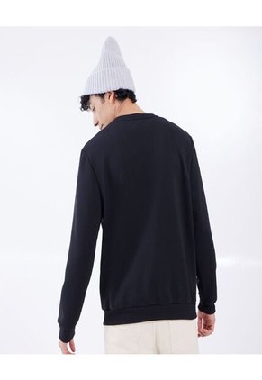 Buzo Para Hombre Cuello Redondo Color Negro Marca Ostu #60060267