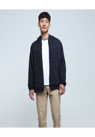 Buzo Para Hombre Zipper Color Azul  Marca Ostu #60060386 Ostu