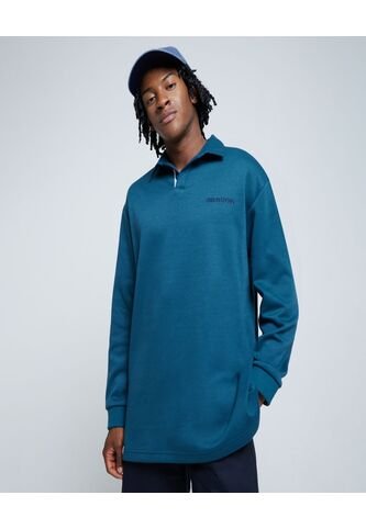 Buzo Para Hombre Cuello Camisero Color Azul  Marca Ostu #60060370 Ostu