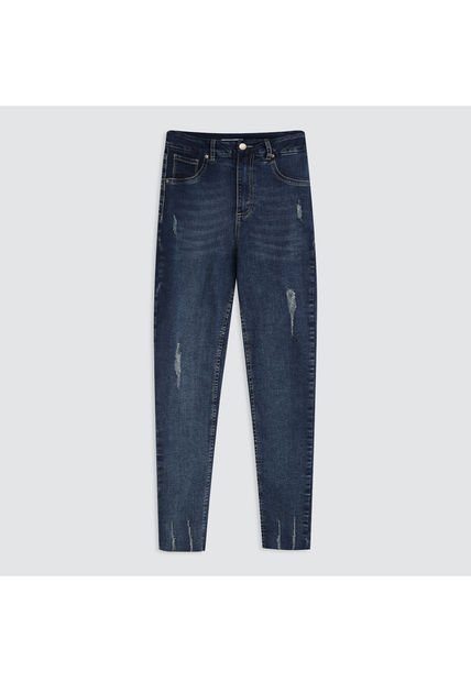 Jean Para Mujer Curvy Color Azul  Marca Ostu #40160242