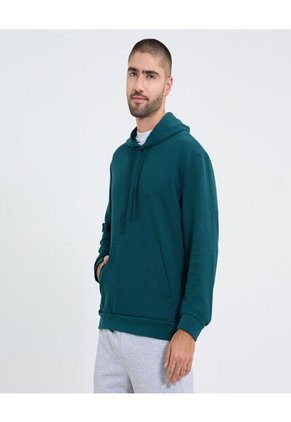 Buzo Para Hombre Hoodie Color Verde  Marca Ostu #60060389