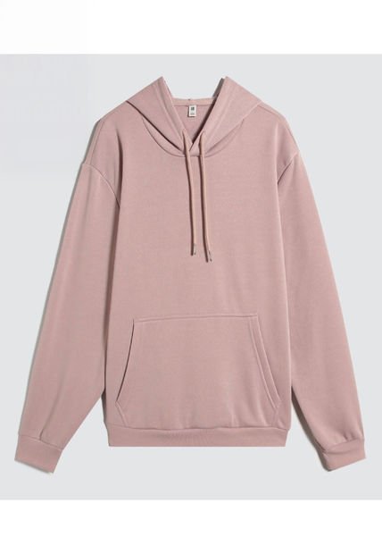 Buzo Para Hombre Hoodie Color Rosa Marca Ostu #60060457