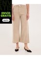 Jean Para Mujer Culotte Color Beige Marca Ostu #40160595 de Ostu