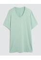 Camiseta Para Hombre Manga Corta Color Verde  Marca Ostu #60091294 de Ostu