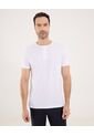 Camiseta Para Hombre Manga Larga Cuello Henley Color Blanco Marca Ostu #60090839 de Ostu