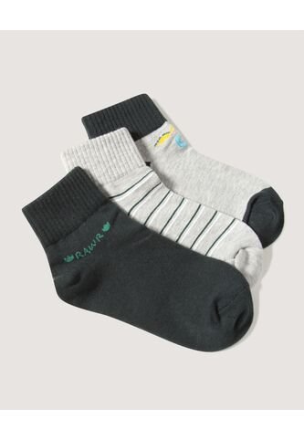 Medias Infantil Niño Talonera Color Gris Marca Ostu #80980087 Ostu