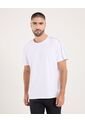 Camiseta  Para Hombre Manga Corta Cuello Redondo Color Blanco Marca Ostu #60091801 de Ostu