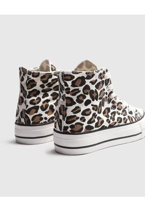 Tenis Para Mujer Canvas Color Blanco Marca Ostu #40720182