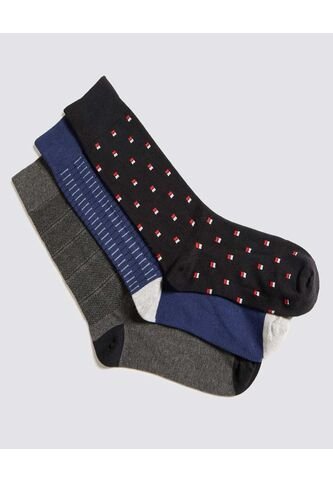 Medias Para Hombre Caña Larga Color Pack X Marca Ostu #60980252 Ostu