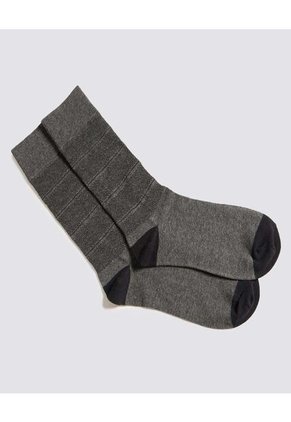 Medias Para Hombre Caña Larga Color Pack X Marca Ostu #60980252