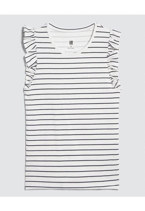 Camiseta Para Niña Manga Sisa Color Azul  Marca Ostu #90090250