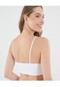 Top Para Mujer Seamless Sin Copas Color Blanco Marca Ostu #40220401 de Ostu