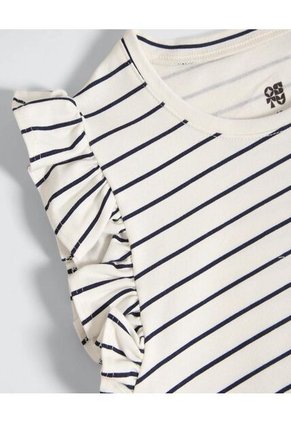 Camiseta Para Niña Manga Sisa Color Azul  Marca Ostu #90090250