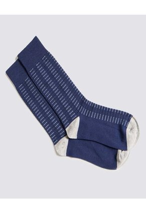 Medias Para Hombre Caña Larga Color Pack X Marca Ostu #60980252