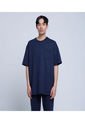 Camiseta Para Hombre Manga Corta Color Azul  Marca Ostu #60091186 de Ostu