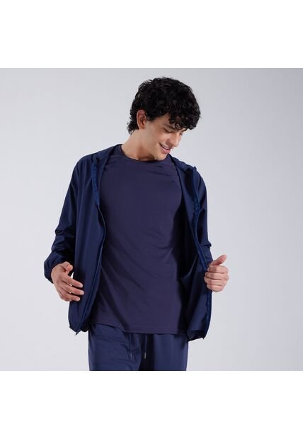 Chaqueta Para Hombre Deportiva Color Azul  Marca Ostu #60080113