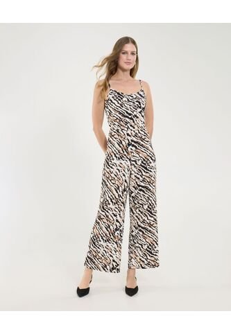 Enterizo Para Mujer Manga Sisa Color Crema Marca Ostu #40320108 Ostu