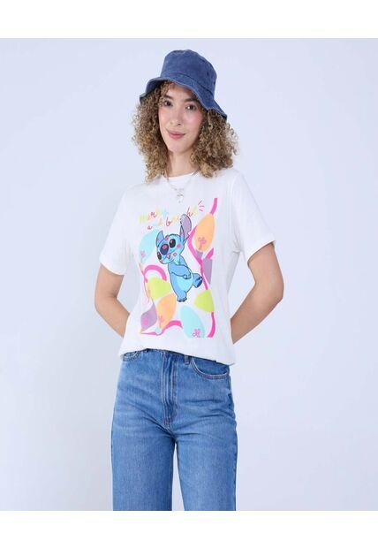 Camiseta Disney Lilo Y Stitch Para Mujer  De Mujer #40092361