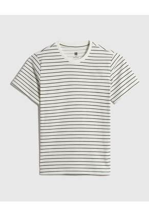 Camiseta Infantil Niño Manga Corta Cuello Redondo Color Negro Marca Ostu #80090273