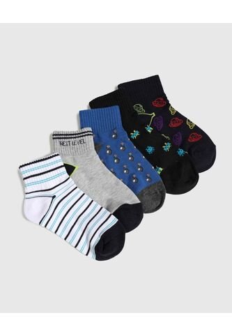 Medias Para Niño Tobillera Color Pack X Marca Ostu #80980127 Ostu